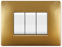 placca life q modello living sabbia oro 4 posti cod:ferx.97602