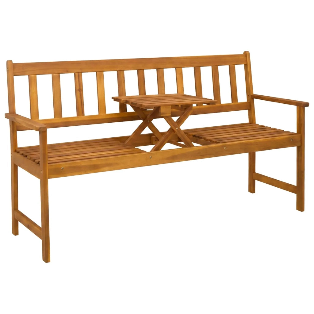 panca da giardino 158 x 55 x 89 cm Legno di Acacia Massello 42034671