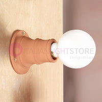 CORTONA Lampada da Soffitto Parete Faretto Terracotta Rustica