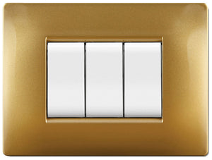 placca life q modello living sabbia oro 7 posti cod:ferx.97603