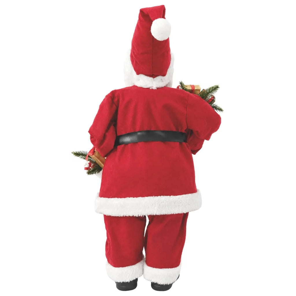 Statuetta di Babbo Natale Rosso 62 cm Poliestere 42050762