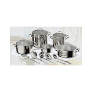 Batteria pentole lagostina 010750600013 icona acciaio lucido