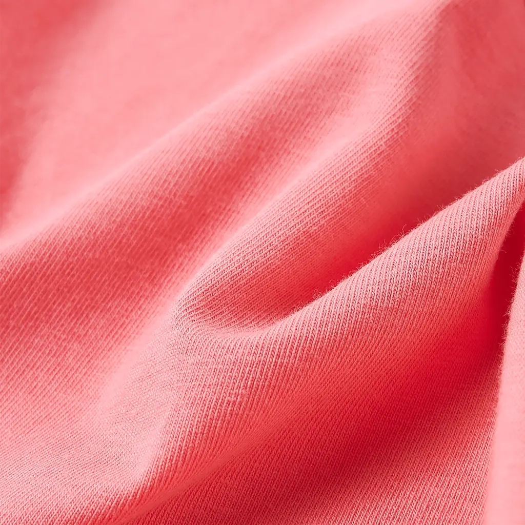 Maglietta da Bambina a Maniche Lunghe Gatto Rosa 116 13586