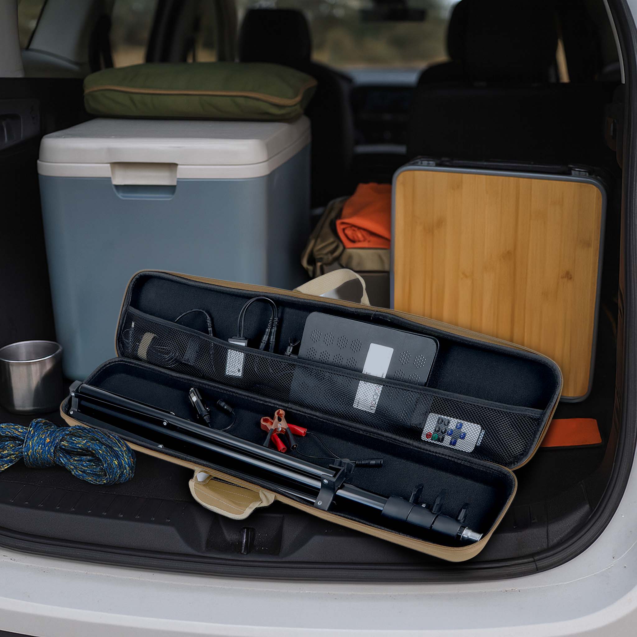 Lampada da campeggio LED V3, estensibile 12V per illuminazione outdoor