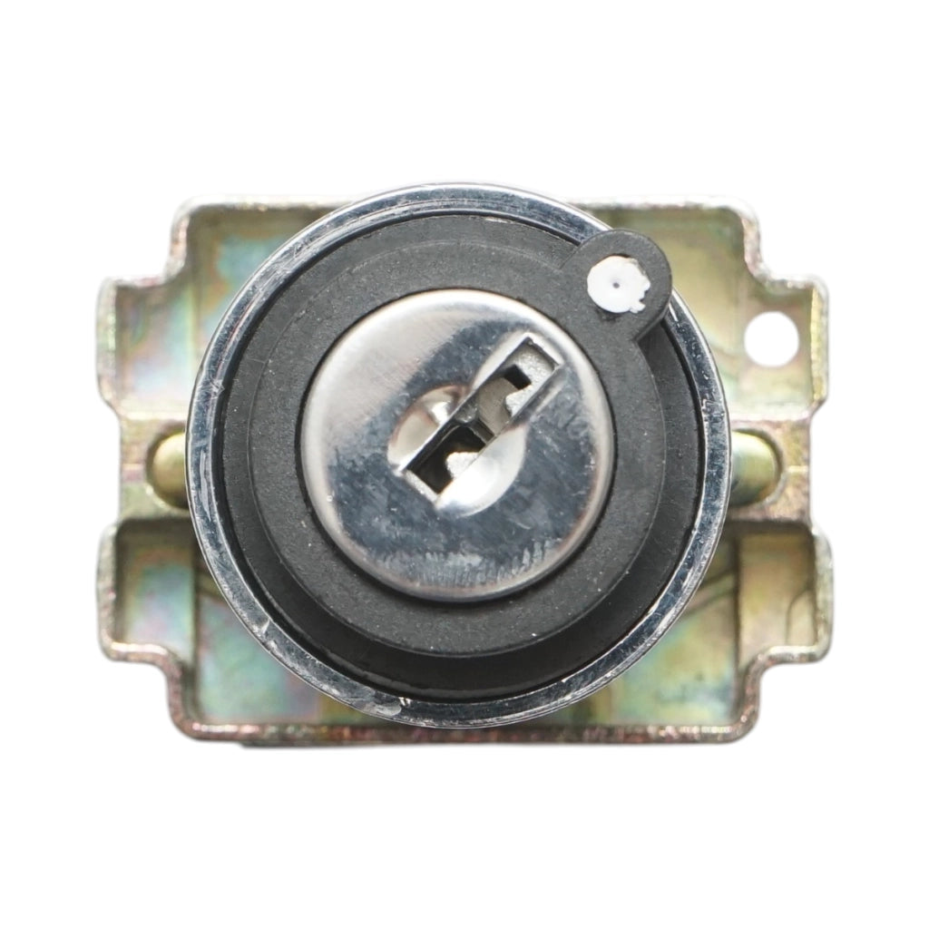 Selettore a 2 posizioni con blocco e chiave 1NO, 400V/10A, LAY5-BG41 Breckner Germany
