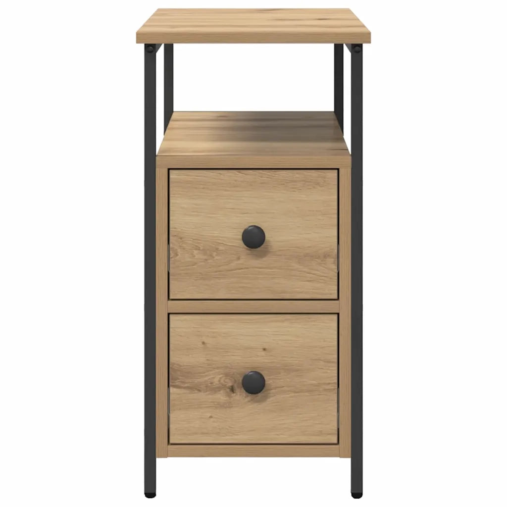Armadio da Notte rovere artigianale 30 x 60 x 60 cm 871273