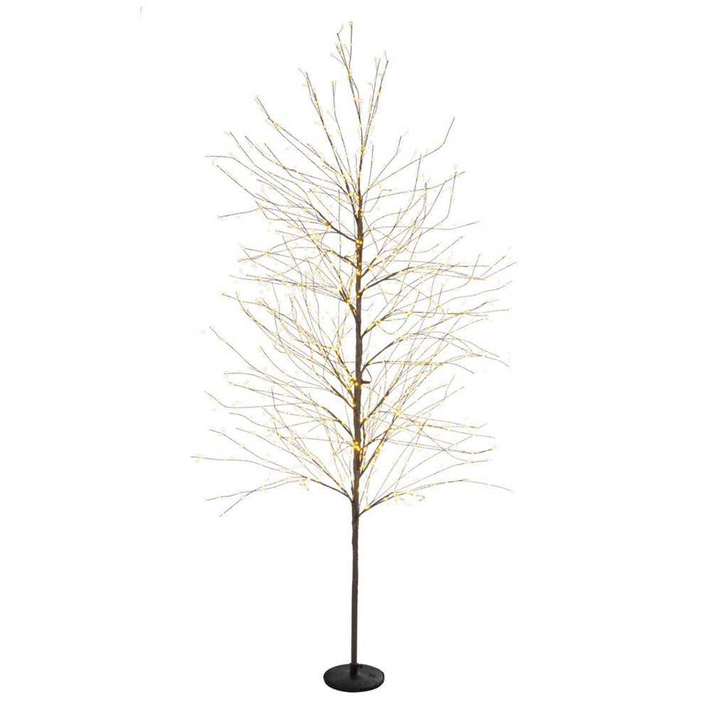 Mini Albero di Natale con Rami LED Luminoso Formato: h 90