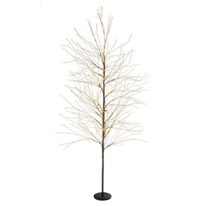Mini Albero di Natale con Rami LED Luminoso Formato: h 90