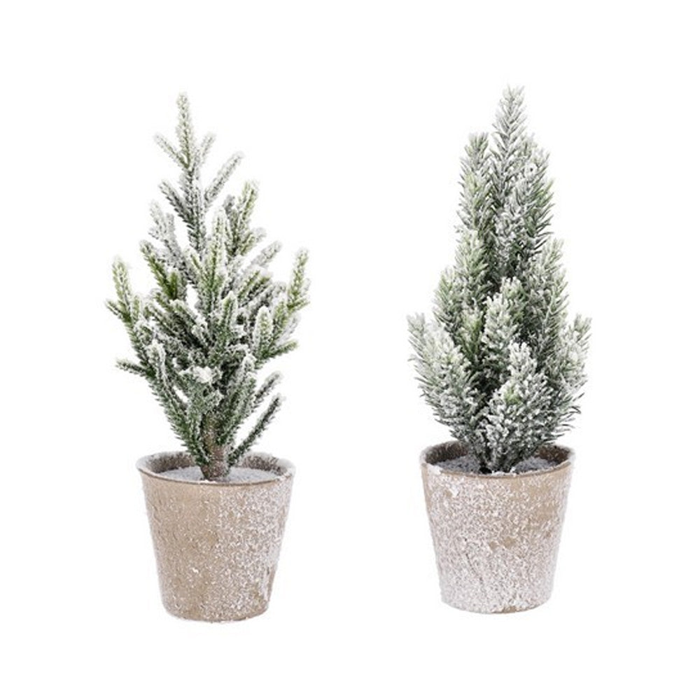 Mini Albero di Natale Pino Innevato Parrot