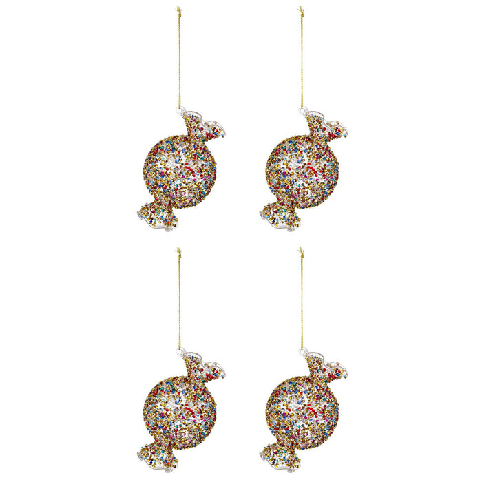 Palline di Natale a Forma di Caramella Tonda Kleis