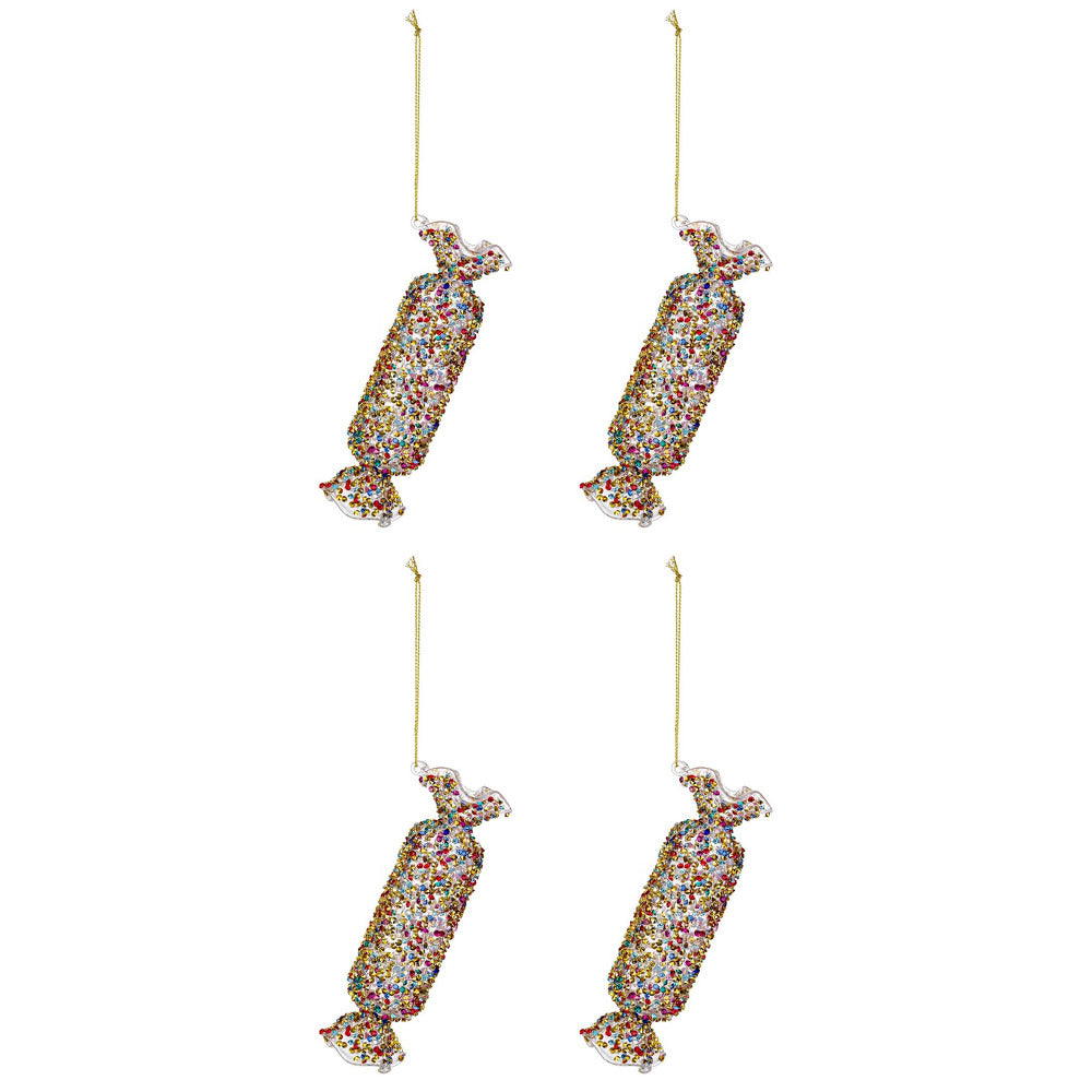 Palline di Natale a Forma di Caramella Rettangolare Kleis