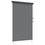 Tenda a rullo Grigio Chiaro 120 x 250 cm Tessuto e Alluminio