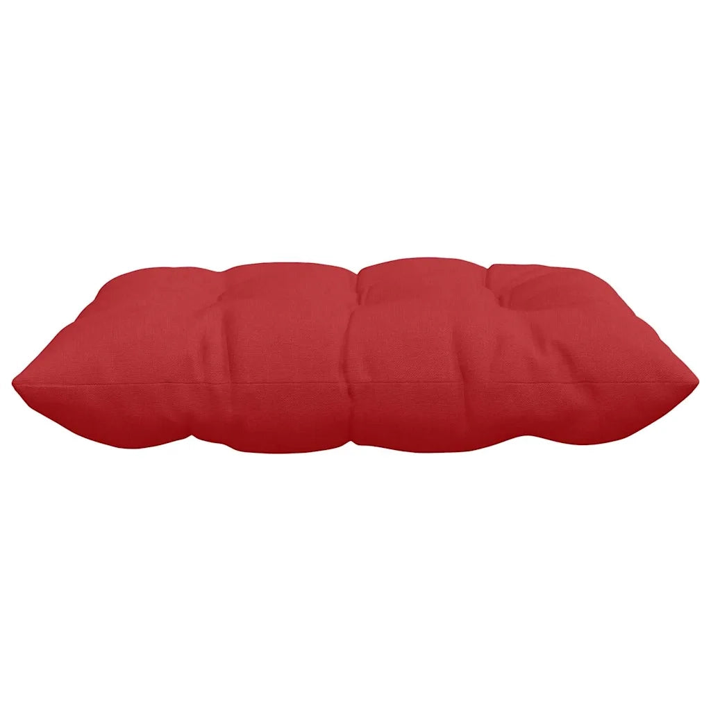Cuscini per Seduta 4 pcs Rosso 40 x 40 x 6 cm Tessuto 42015158