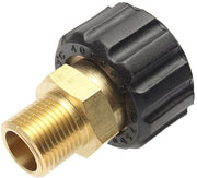 Adattatore di boccata 3/8 pollici maschile/femminile M22 - Connettore rapido - Formato compatto - Adatto per Karcher e Nilfisk - Ideale per...