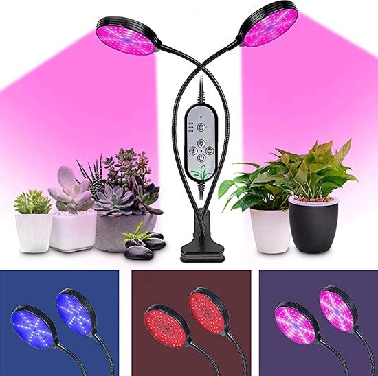 Luce per Piante / Luce per Crescita delle Piante / [Classe di Efficienza A+++] - UNA VITA PIÙ SALUTEVOLE PER LE TUE PIANTE / Luce LED Indoor Economica