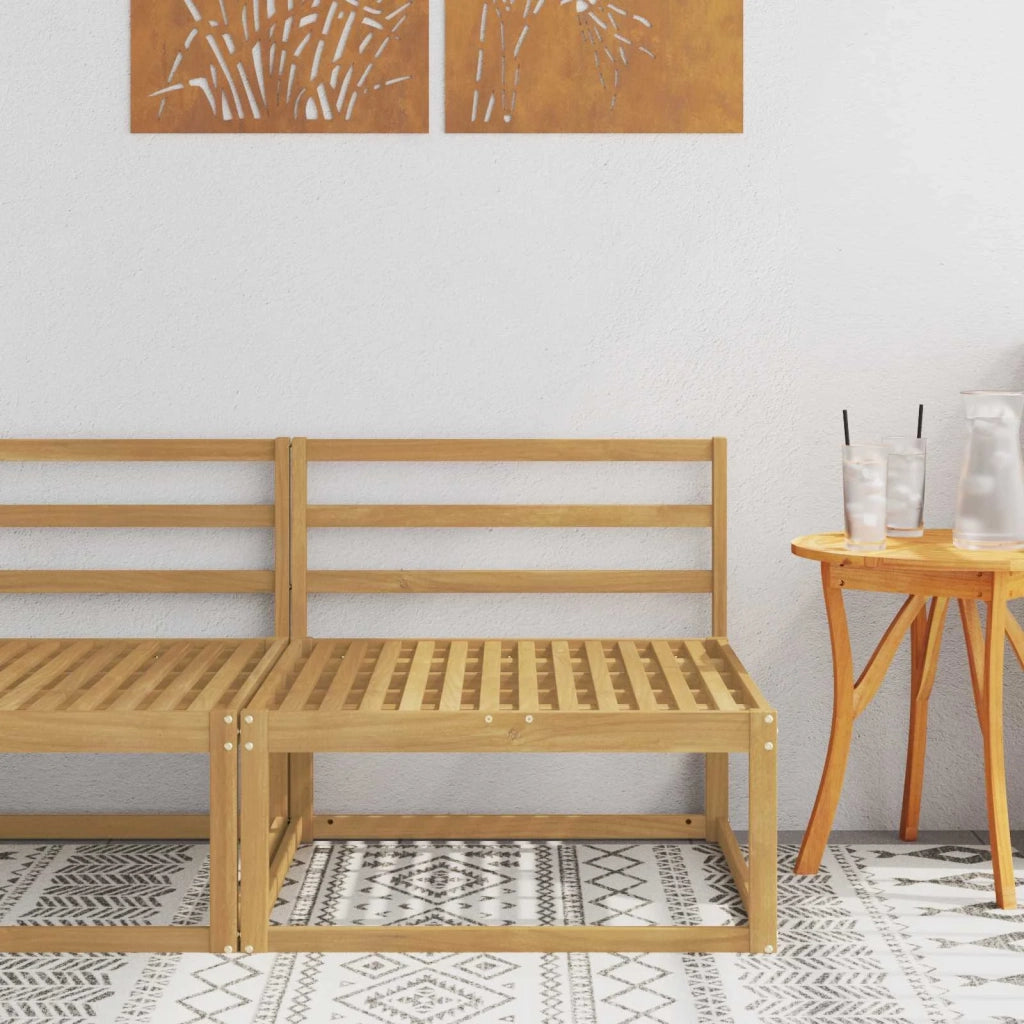 Divano centrale per esterno Bianco 79 x 83 x 73 cm 901535