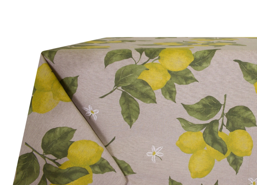 Tovaglia Per Salotto Cucina In Miros Misto Cotone Sole RP - 140x180 - Sole