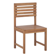 Mobili da balcone modulari 1 posto Legno di Acacia Sedia stile moderno contemporaneo