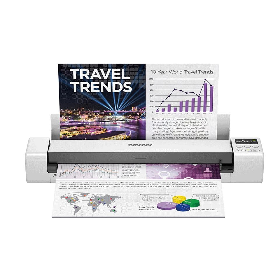 Brother ds-940dw scanner scanner a foglio 600 x 600 dpi a4 nero, bianco - DS940DWTJ1