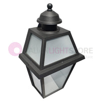 RIVALBA Mezza Lanterna a parete Applique per Esterno Vetri satinati GARDENLIGHT