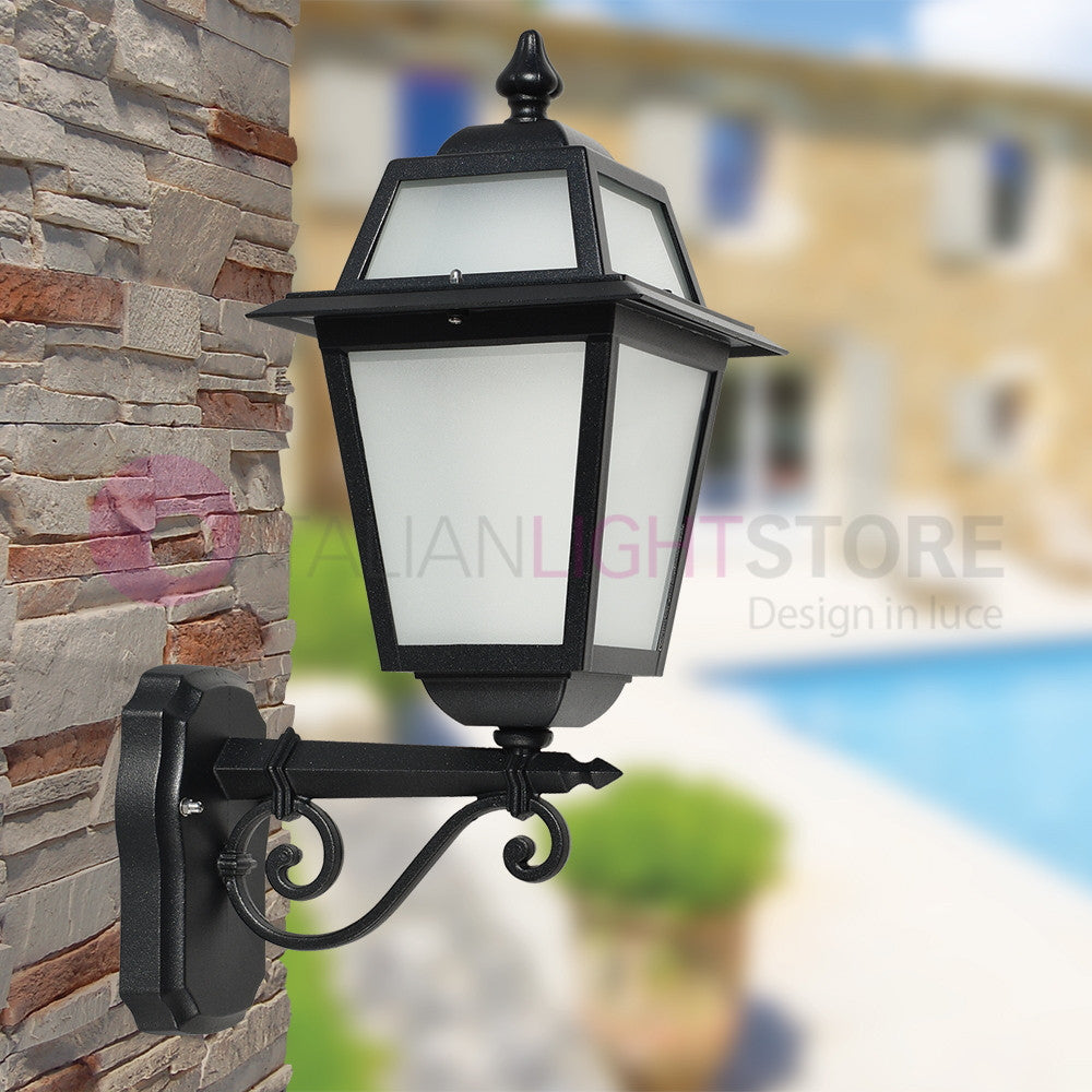 ARTEMIDE ANTRACITE Lampada a Parete da Esterno Classica Quadrata GARDENLIGHT