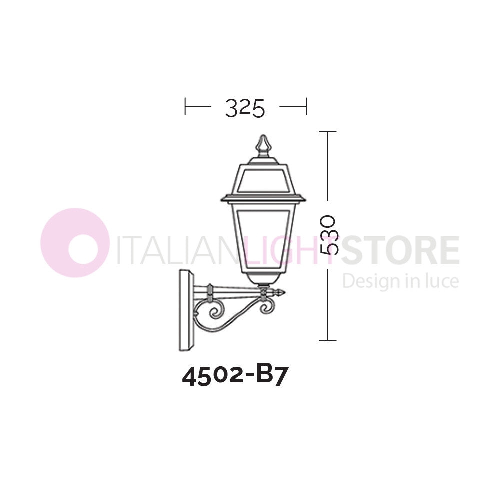ARTEMIDE ANTRACITE Lampada a Parete da Esterno Classica Quadrata GARDENLIGHT