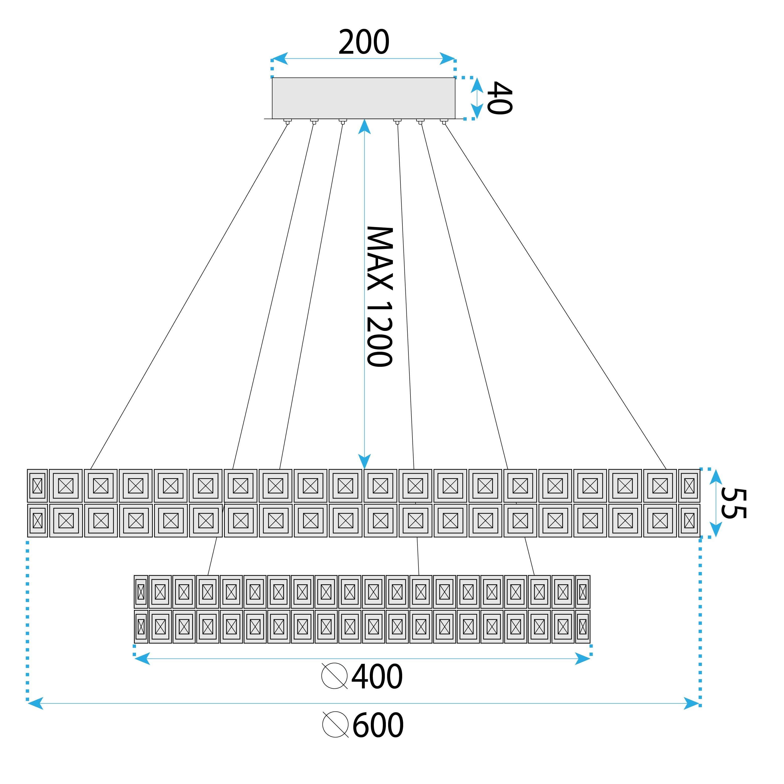 Lampada Led Ms007-cp Chrome