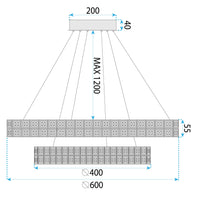 Lampada Led Ms007-cp Chrome