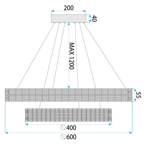 Lampada Led Ms007-cp Chrome