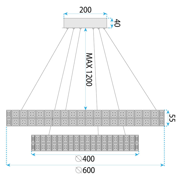 Lampada Led Ms007-cp Chrome