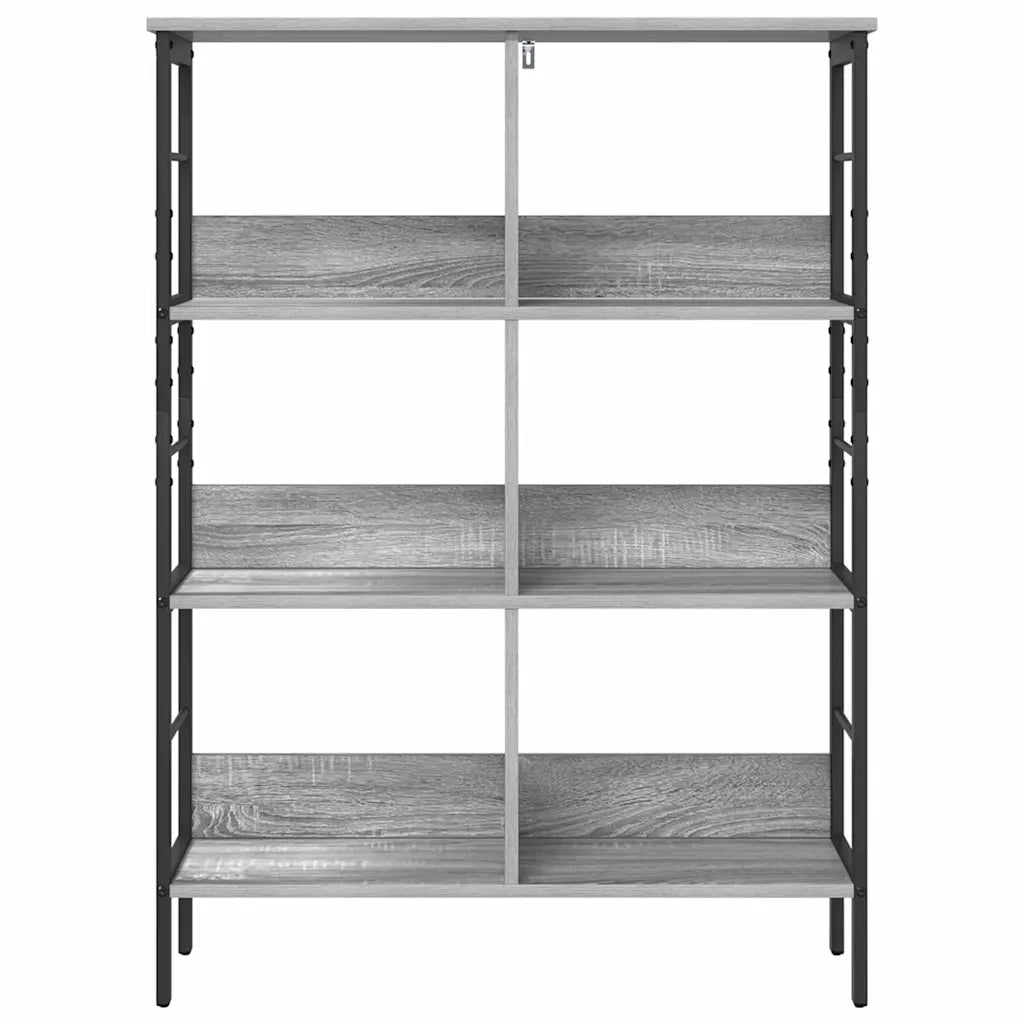 Libreria Grigio Sonoma 82 x 32 x 112 cm Legno multistrato