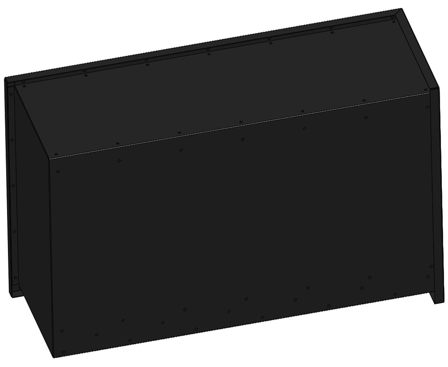 Camino a Bioetanolo da Incasso 80x45 cm Inside P800 V2 Angolo a Destra Nero con Vetro