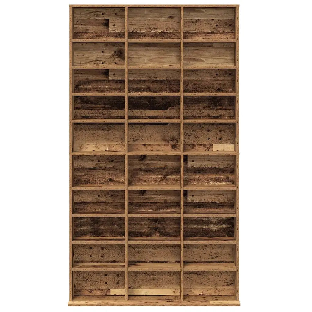 Mobile per CD con lo scaffale Legno vecchio 101 x 23 x 177,5 cm CFW9244013