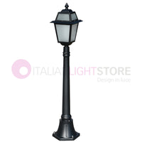 ARTEMIDE ANTRACITE Lampione h. 116 per Esterno Classico Lanterna Quadrata GARDENLIGHT
