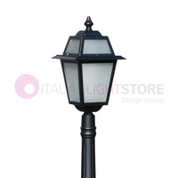ARTEMIDE ANTRACITE Lampione h. 152 per Esterno Classico Lanterna Quadrata