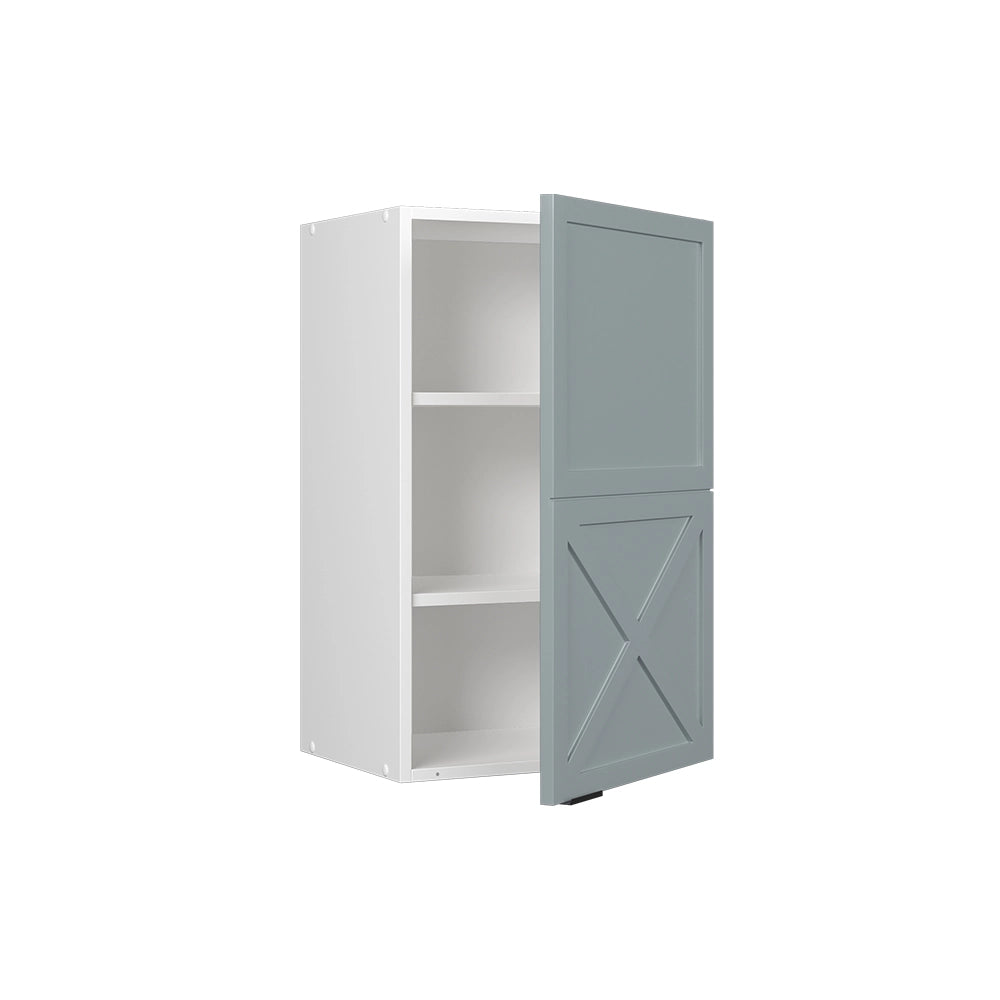 Vicco Pensile da cucina Blu-grigio chiaro 45 cm