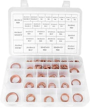 Set di anelli in ottone - 568 pezzi - Ideale per motori - Resistente alla corrosione - O-ring per kit di attrezzi - Adatto per macchine...