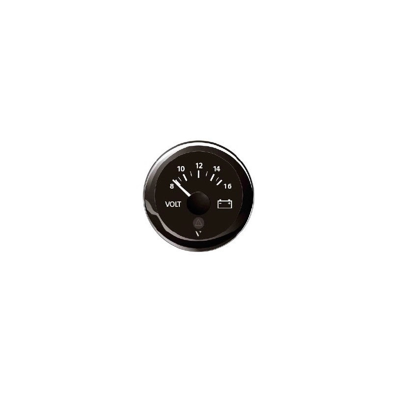VOLTMETRO 18-32 24V NERO VOLTMETER BLACK SCALE 18-32V 24V
