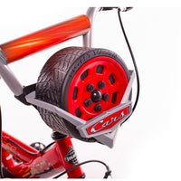 Bicicletta per Bambino 12” 2 Freni con Licenza Disney Cars Rosso