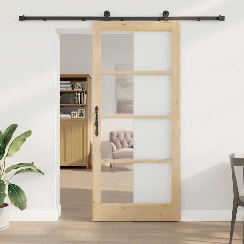Porta scorrevole ORKDAL Naturale 93 x 211 cm 3332149