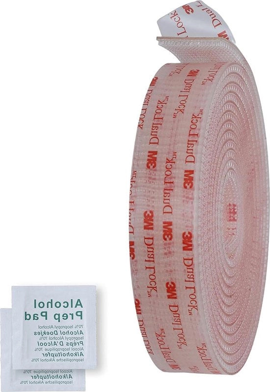 Nastro Adesivo Doppio Incollaggio SJ3560 - Sottile - Extra Resistente - Alta Prestazione - Acqua Resistente - Rimovibile - Senza Residuo - 25,4 mm x 2 m