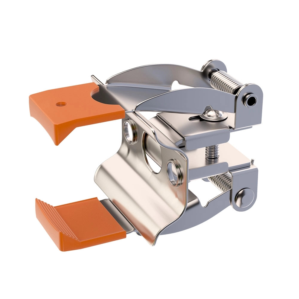 Supporto Da Incasso Per Binario In Metallo Colore Grigio
