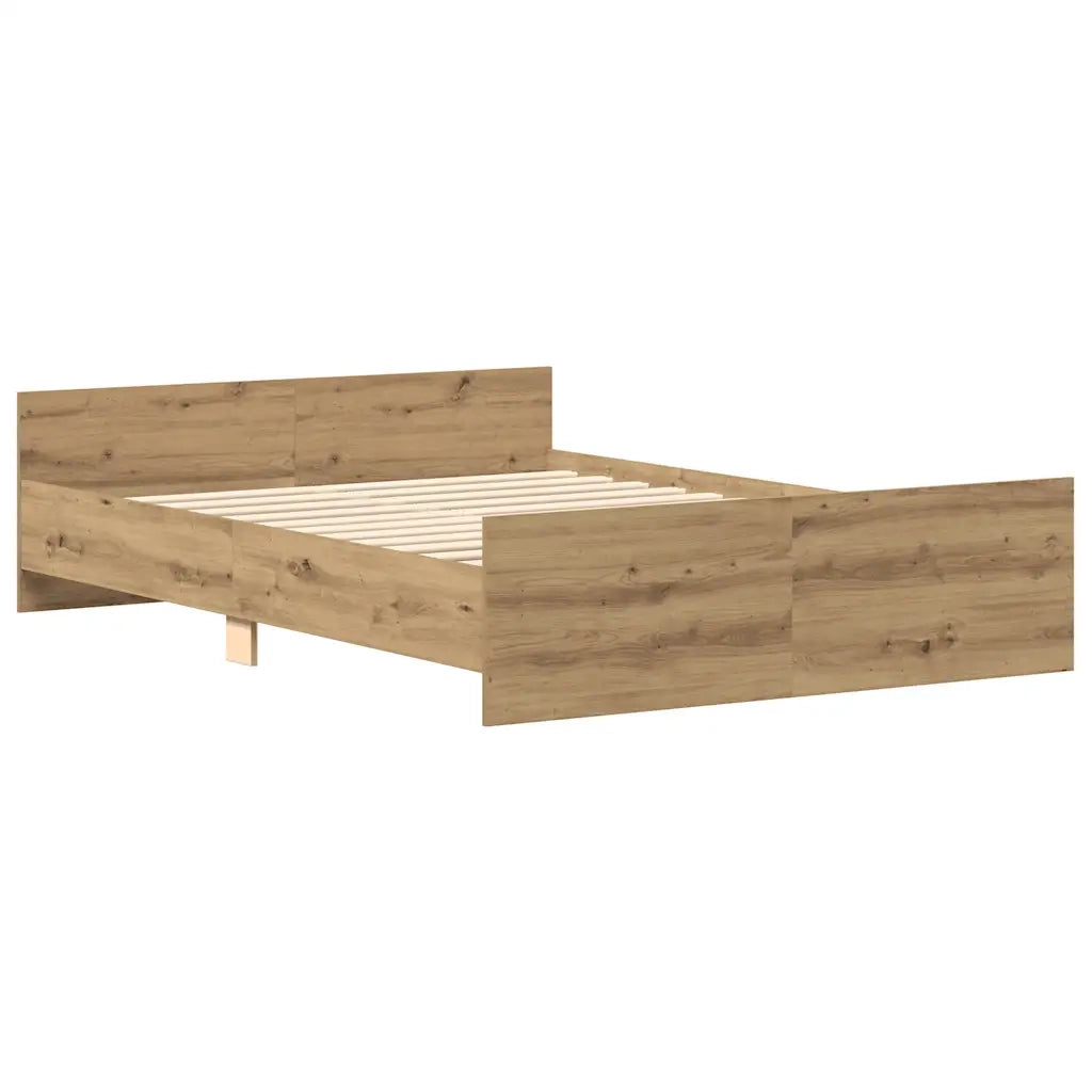 Giroletto senza Materasso Rovere Artigianale 135x190cm 3328788