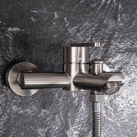 Rubinetto Da Vasca Rea Ontario Gun Grey