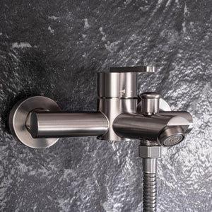 Rubinetto Da Vasca Rea Ontario Gun Grey