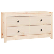 Armadietto 100x40x54 cm in Legno Massello di Pino CFW9281326