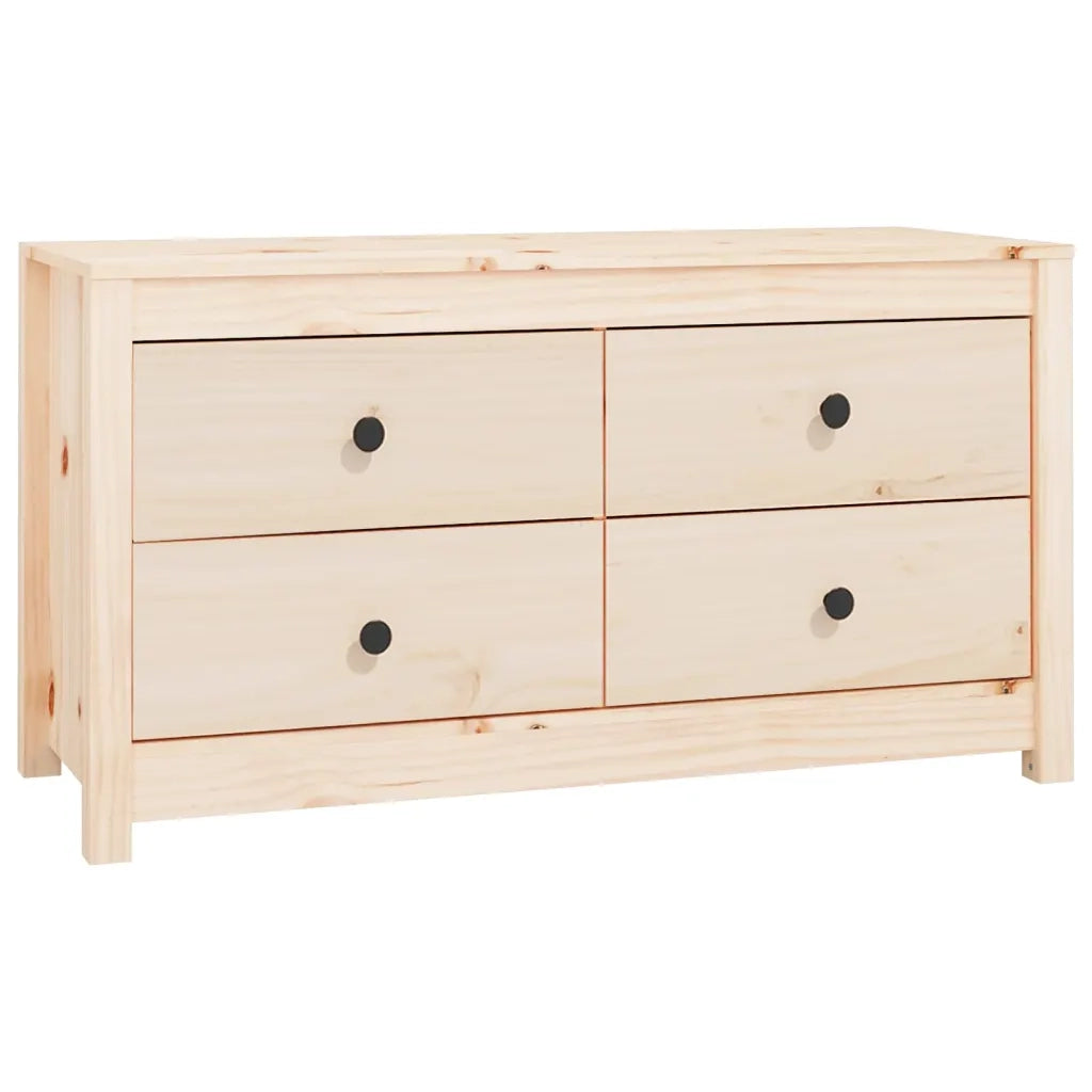 Armadietto 100x40x54 cm in Legno Massello di Pino CFW9281326