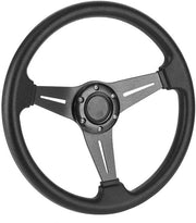 Sterzo Sportivo Universale - 350 mm - Adatto per la maggior parte delle auto - Veloce sterzo universale - Sostituisci il tuo sterzo originale