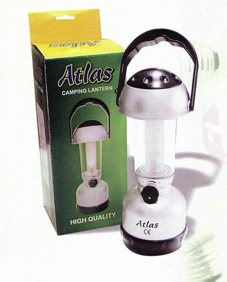 Lampada da Campeggio Pesca Portatile Camping Regolabile Atlas