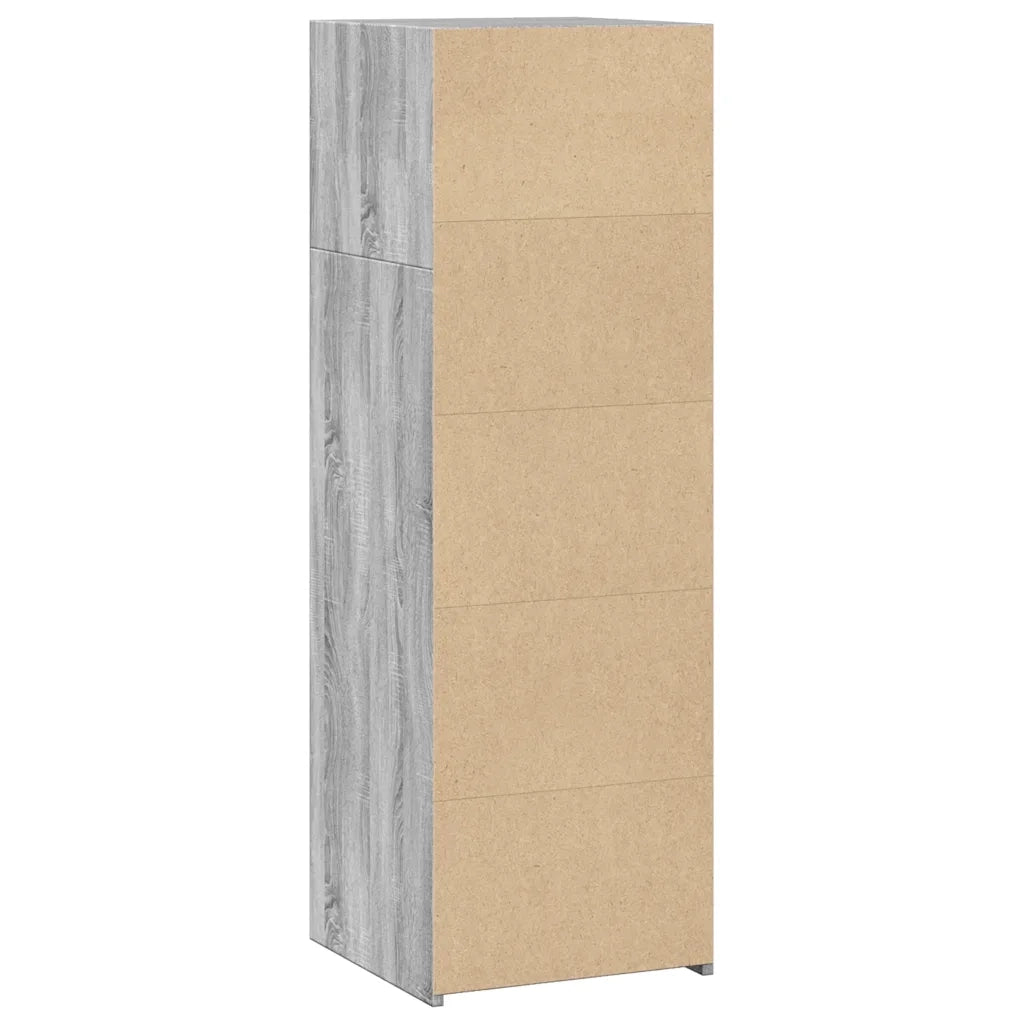 Credenza Grigio Sonoma 40x41x124cm in Legno Multistrato 846388